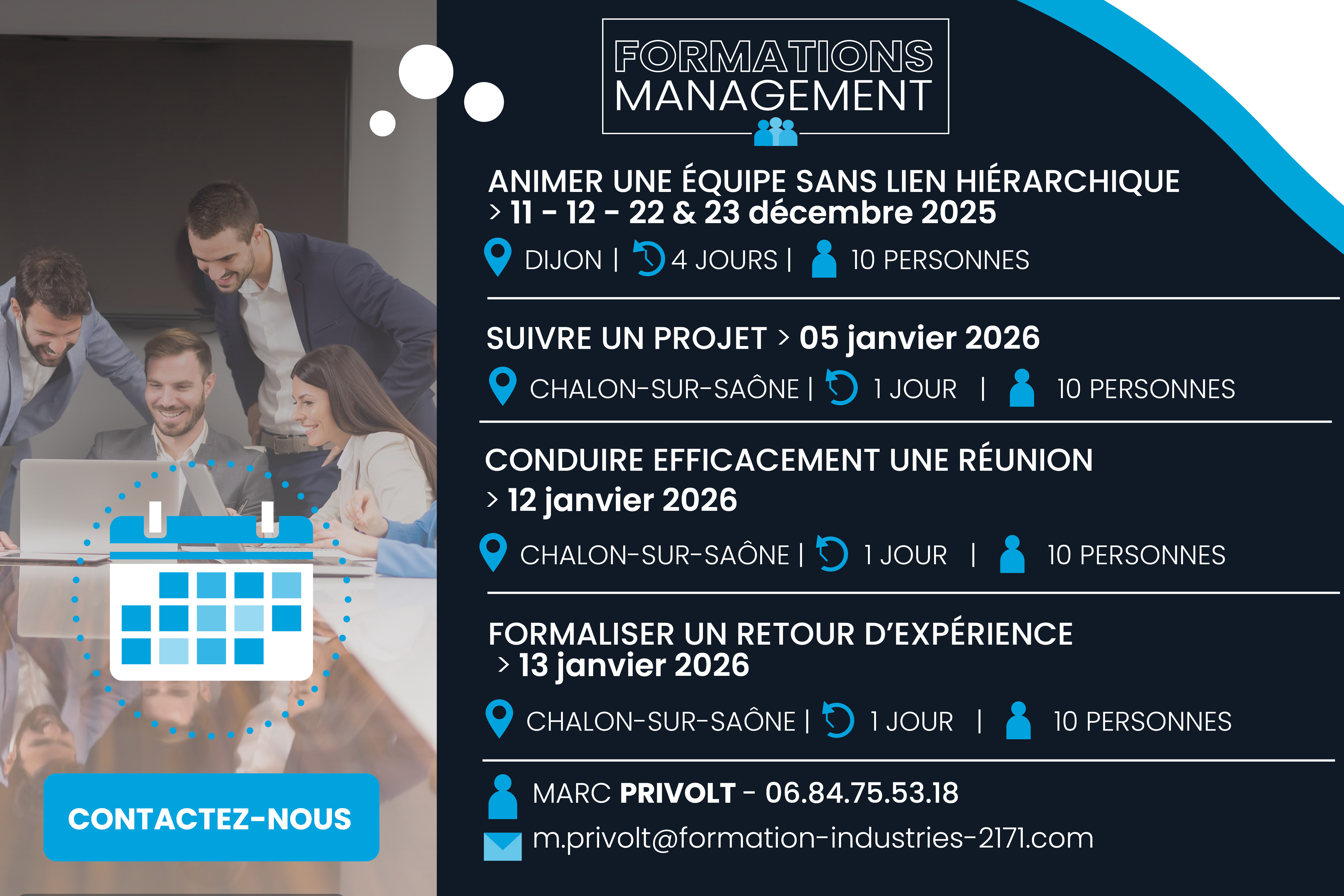 Formations inter management