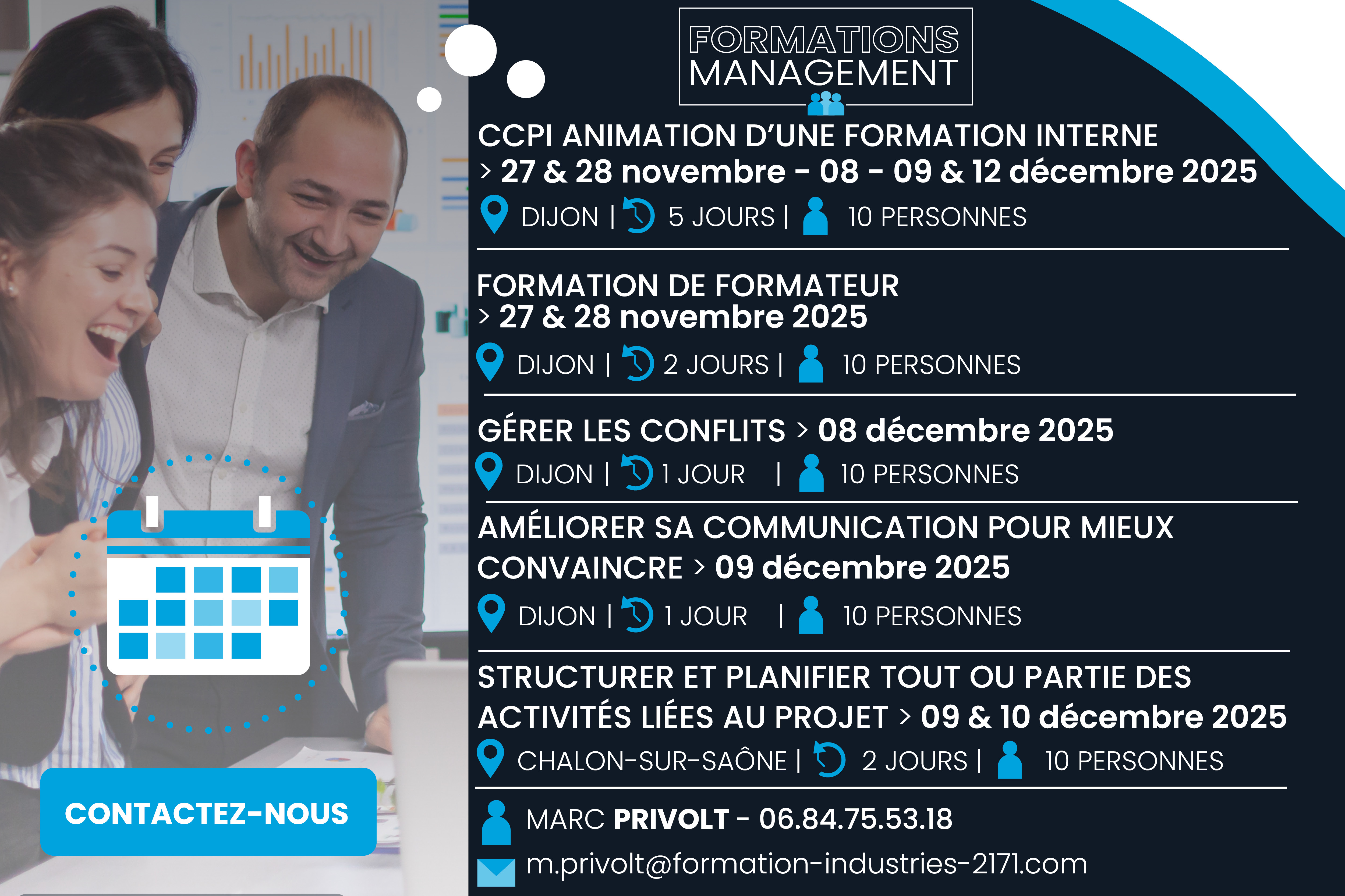 Formations inter management